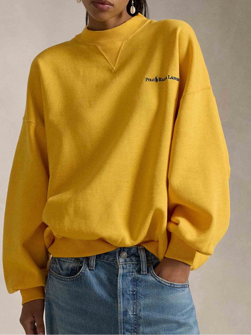 Polo Ralph Lauren - Vintage Fleece Logo Long Sleeve Sweatshirt